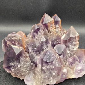 Amethyst mit Hämatit aus Brasilien